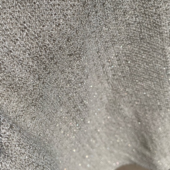 St. John Knit Skirt Cream/Tan with Gold Thread PF11 GRP2 - Picture 8 of 10